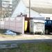 Waste collection point in Homieĺ city