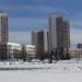 Остров на Михайловском пруду в городе Москва