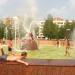 Бывший большой фонтан в городе Нижнекамск