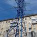 Опора ЛЭП в городе Москва