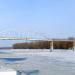 Пешеходный мост через реку Сож (ru) in Homieĺ city