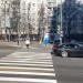 Наземный регулируемый пешеходный переход в городе Москва
