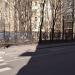 Сквер в городе Москва