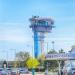 Air traffic control tower in Bratislava city