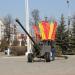 100-мм полевая пушка образца 1944 года (БС-3) в городе Ногинск