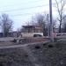 Закрытый пост дежурного по железнодорожному переезду в городе Долгопрудный