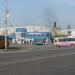 Платформы отправления и стоянка автобусов автостанции в городе Павлоград