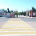 Въезд в новую часть кладбища в городе Севастополь