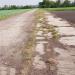 concrete support road from WW2 era airfied