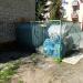 Waste collection point in Homieĺ city
