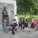 Монумент «Слава» и могила Героя Советского Союза Ф. Л. Каткова