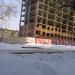 Строящийся жилой дом в городе Уфа