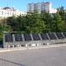 Стелы с именами дважды Героев Советского Союза в городе Севастополь
