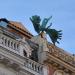 Escultura «Accidente aéreo» en la ciudad de Madrid