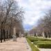 Paseo de las Estatuas en la ciudad de Madrid