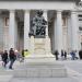 Statue of Velazquez in Madrid city