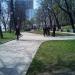 Сквер у Сахаровского центра в городе Москва