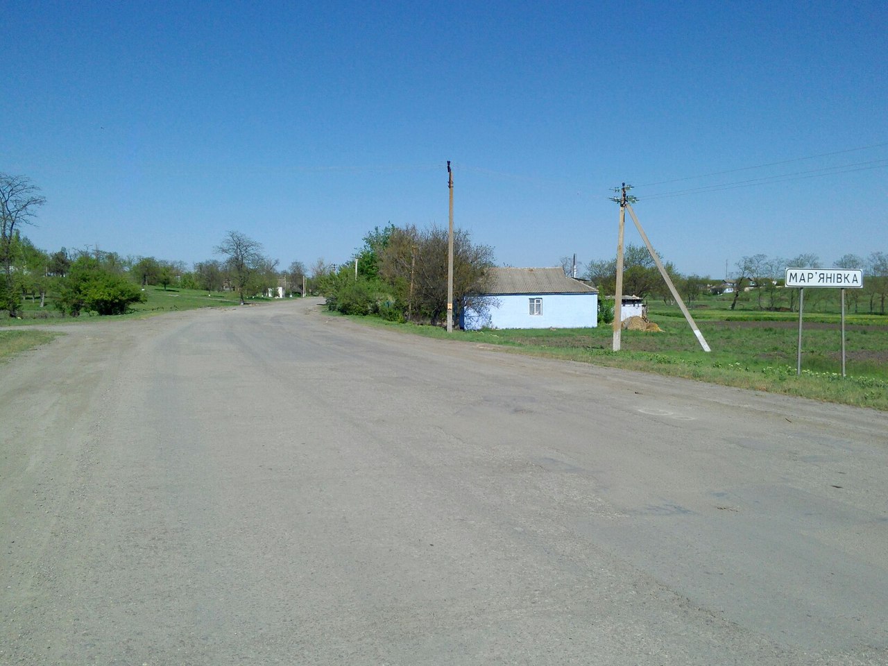 Деревня Марьяновка Украина