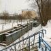 Лестница Мытищинского путепровода в городе Москва