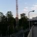 Радиопередающая вышка в городе Москва