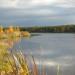 Озеро Мельничное в городе Лесной