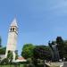 The bell tower and the Chapel of Holy Arnir in Split city