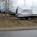 Railroad tracks in Lappeenranta city