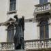 Statue of the poet Marko Marulic in Split city