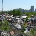 Свалка на месте снесённых гаражей в городе Москва