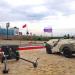 Экспозиция военной техники в городе Каменск-Шахтинский
