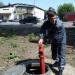 Пожарний гидрант в городе Требухов