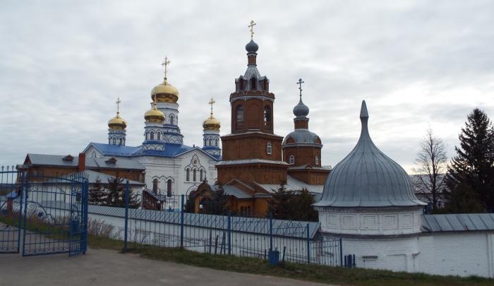 Тихвинский монастырь город Цивильск