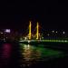 Shin-Ohashi bridge on Sumida River in Tokyo city