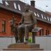 Памятник Рустему Яхину в городе Казань