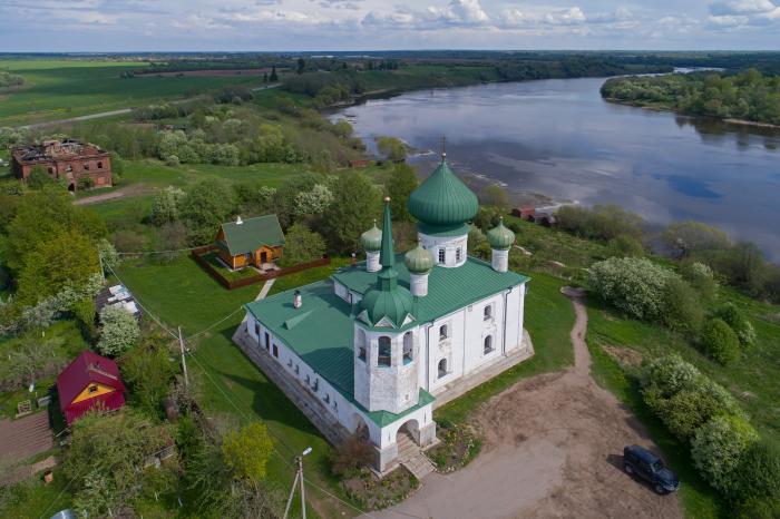 Иоанно Предтеченский храм Старая Ладога