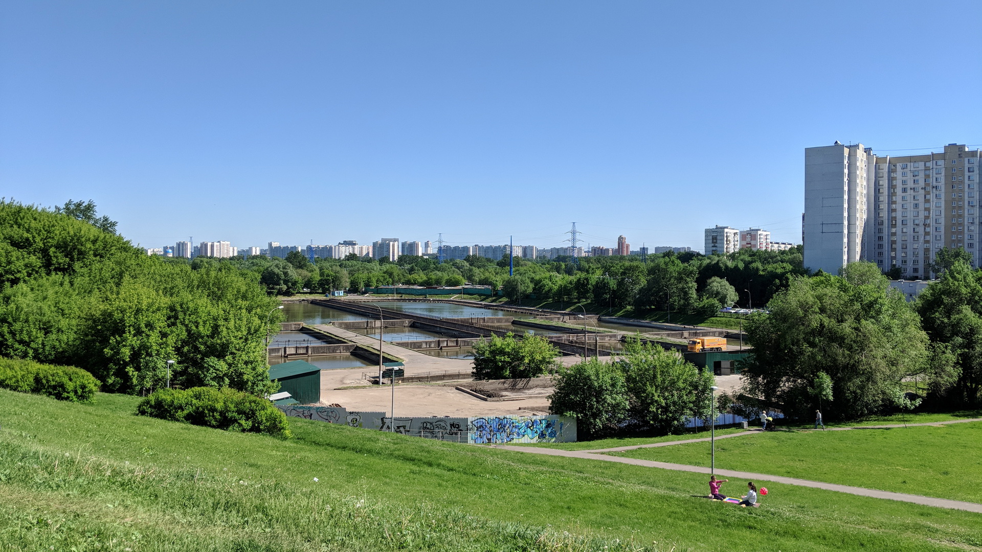 Территория ГУП «Мосводосток» - Москва