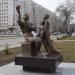 Скульптурная композиция «Учитель» в городе Барнаул