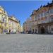 Golden Baptist House in Prague city