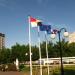 Флагштоки в городе Вышгород