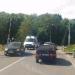 Охраняемый железнодорожный переезд в городе Гатчина
