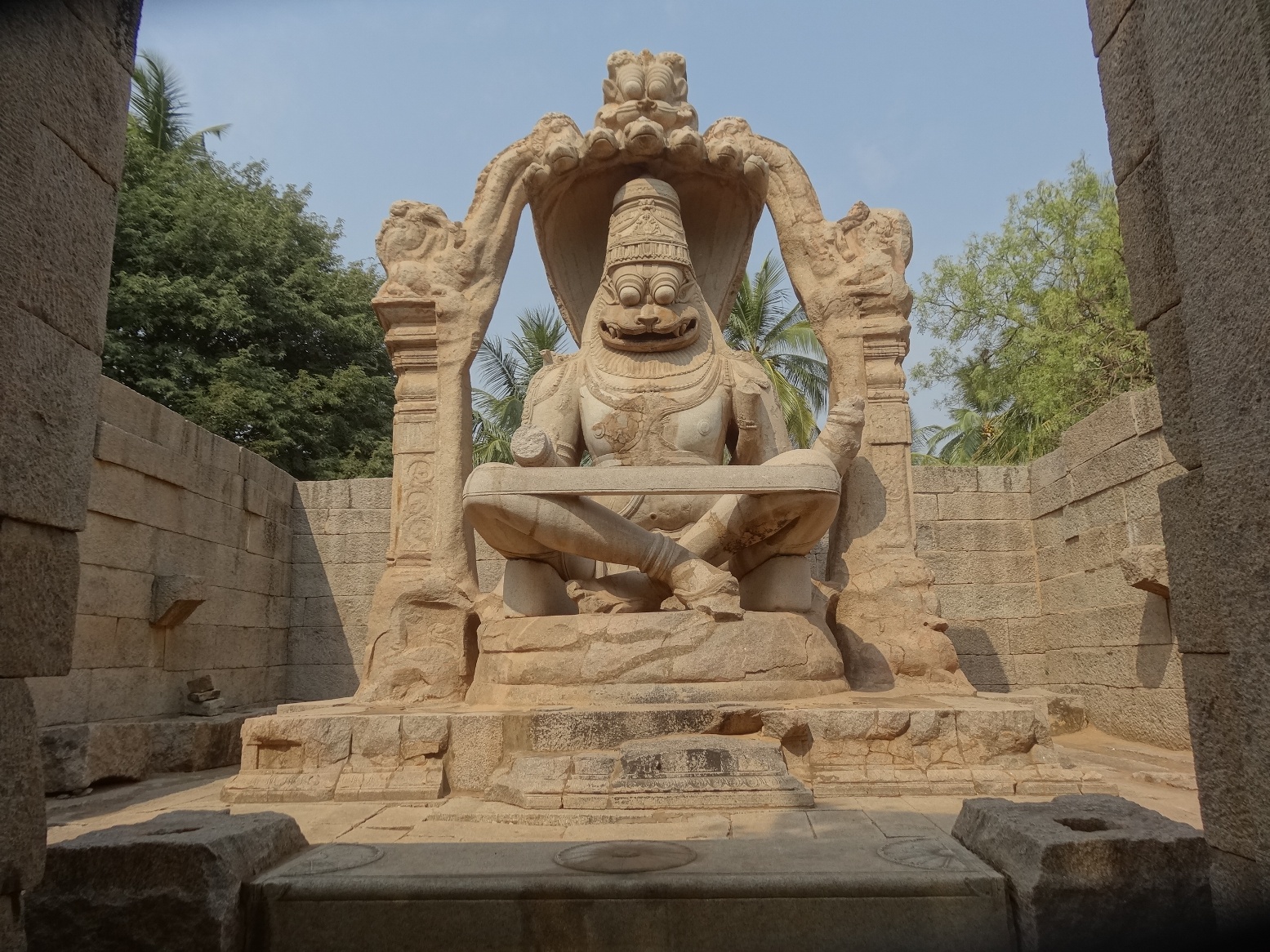 Ugra Narasimha Shrine - Hampi