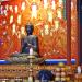 Jeungsimsa Seated Iron Buddha in Gwangju city