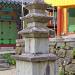 Jeungsimsa Three-story Stone Pagoda in Gwangju city