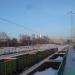 Парк отстоя почтово-багажных вагонов в городе Москва