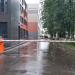 Шлагбаум в городе Москва