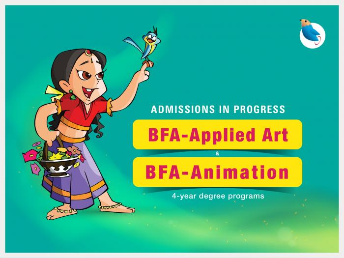 Creative Multimedia College of Fine Arts – BFA Animation & BFA applied arts  - Hyderabad