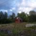 Деревянный домик в городе Череповец