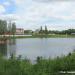 Комсомольское озеро в городе Октябрьский