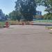 Шлагбаум в городе Москва