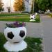 Сквер в городе Лунинец